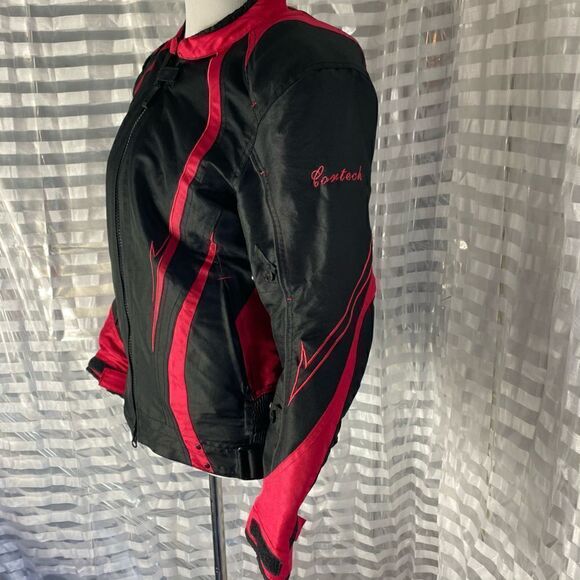 Cortech Black/Pink LRX Series 3 Textile Motorcycle Jacket - Picture 2 of 12